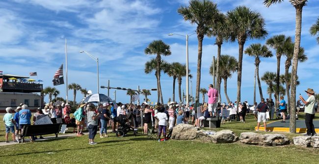 women's march veterans park