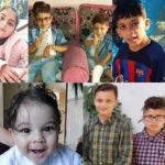 Some of the children killed in Israeli bombings in Gaza, in a set of images posted by B'Tselem, the Israeli human rights agency.