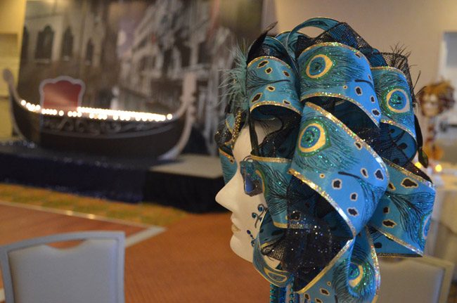 Flagler County Volunteer Services' Venice-themed masked ball and fund-raiser last Saturday raised roughly $10,000, according to 