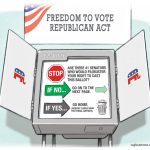 Republican Voting Rights Act by R.J. Matson, CQ Roll Call