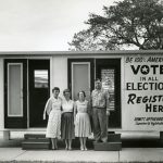 Florida law makes certain Americans less than 100 percent so. Above, officials from the Palm Beach Supervisor of Elections Office in an undated Florida Memory photo believed to be from the 1950s.