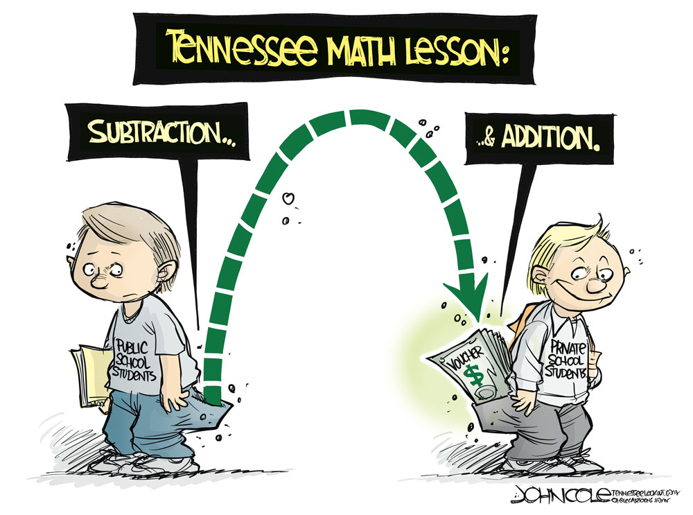 School vouchers go to private school students by John Cole, Tennessee | Lookout, TennesseeLookout.com