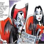 A Vampire Went Down to Georgia by Dave Whamond, Canada, PoliticalCartoons.com