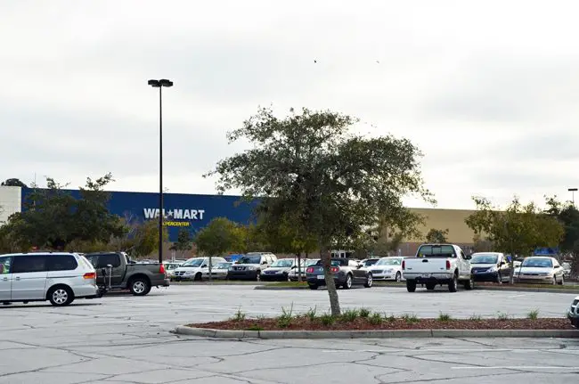 The schemers like to operate in big box store parking lots: Walmart, Target, Publix. (© FlaglerLive)