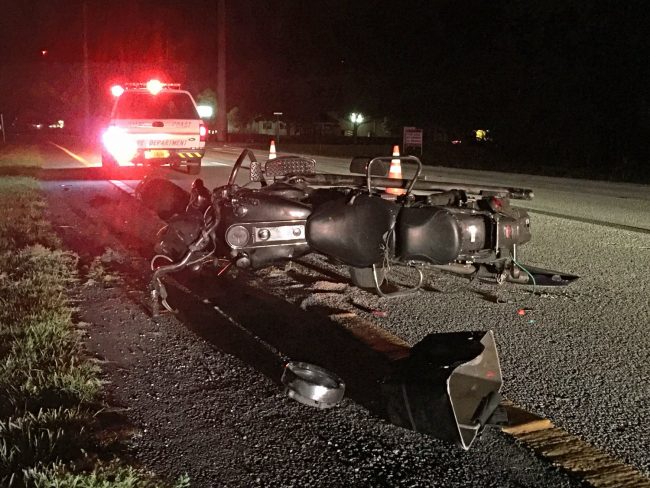 walter forehand jr motorcycle wreck