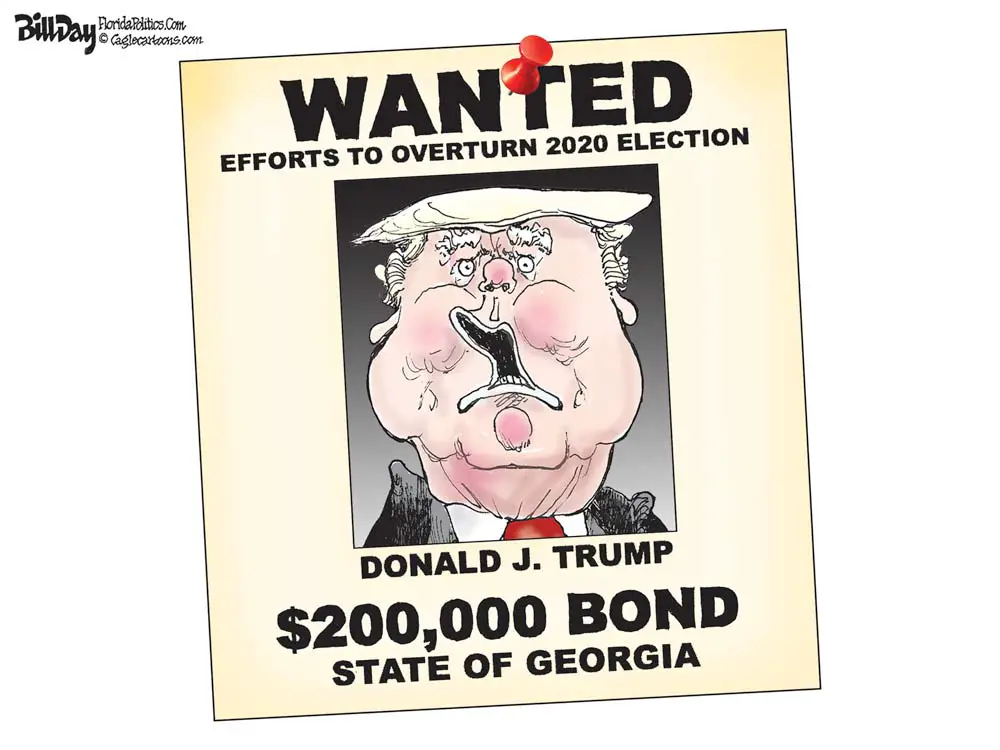 Wanted Poster by Bill Day, FloridaPolitics.com