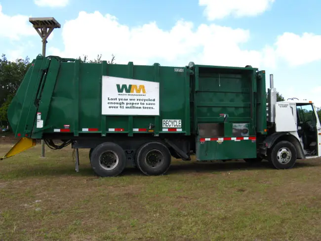 Waste Management--whose trucks resemble those of Waste Pro--does not operate in Flagler County, but a potential scam may target local residents. (Clyde Robinson)