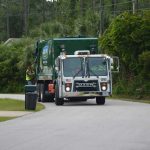 Waste pro's days as Palm Coast's garbage hauler, after a 15-year relationship, may be numbered. (© FlaglerLive)
