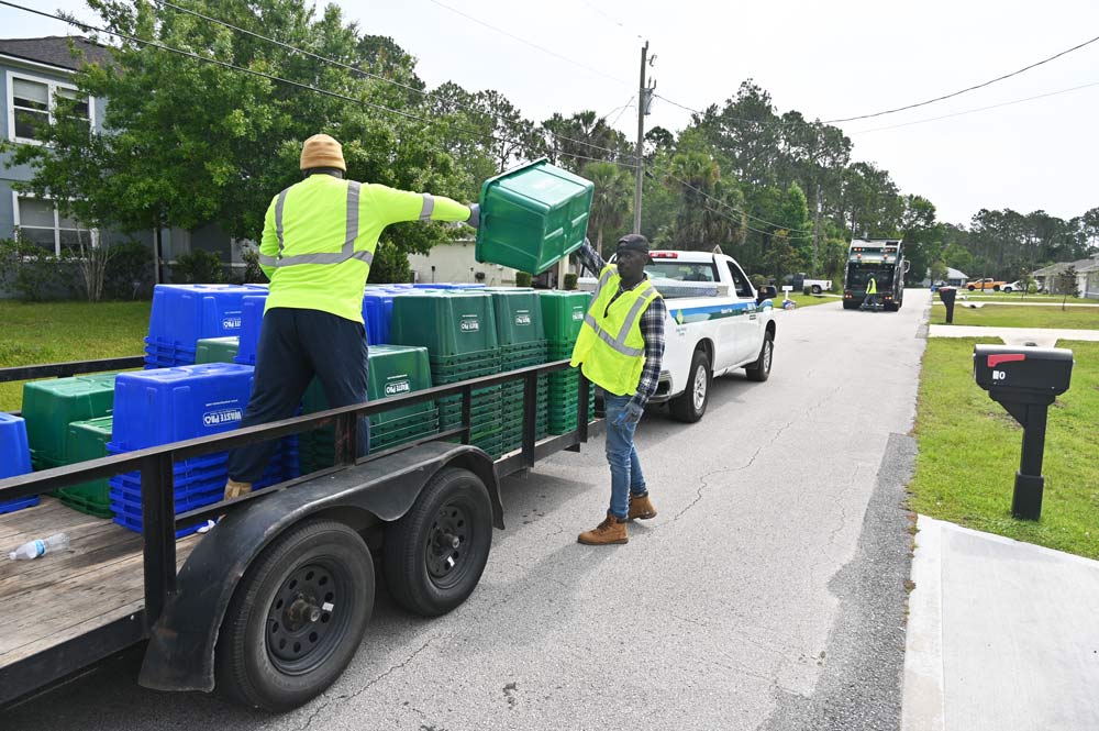 Waste Pro And Palm Coast In Nasty Divorce Over Recycling Bins