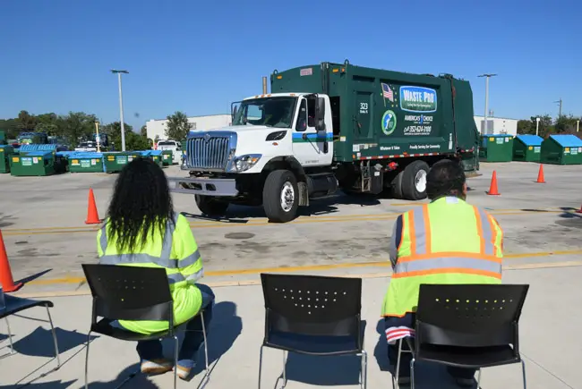 Waste Pro is focusing on developing new CDL drivers and shortening its routes. (Waste Pro)