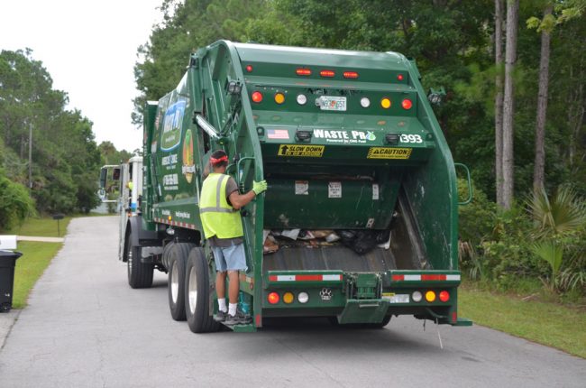 Palm Coast Prepares for New Garbage Contract as Waste Pro starts ‘Inappropriate’ Courtship of