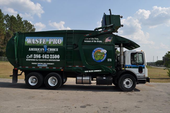 No Surprise: Waste Pro Will Be Palm Coast's Trash Hauler for Another 5