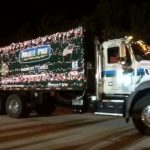 Christmas truck.