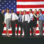 If you’re like the many viewers who have binge-watched the series multiple times, you know who all these cast members of ‘The West Wing’ are. James Sorensen/NBC/Newsmakers, Hulton Archive