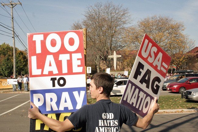 The bigotry of Westboro Baptist Church followers has gone mainstream and into state legislatures. (cometstarmoon)