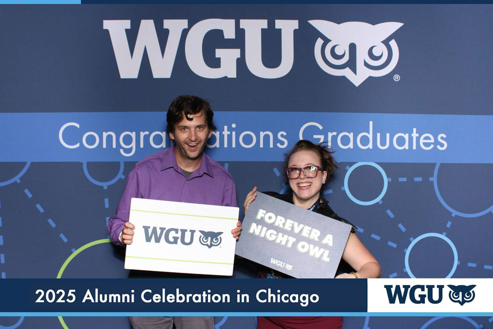 An image from WGU's Facebook page.