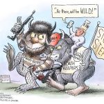 Where the Extremist Groups Are by Adam Zyglis, The Buffalo News.