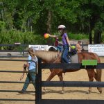 Serenity in the balance: at Whispering meadows, calm is the rule for riders, teachers and horses. (© FlaglerLive)