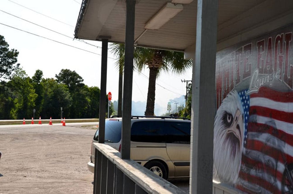 What used to be: the White Eagle Lounge on U.S. 1. (© FlaglerLive)