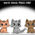 White House Press Corp by Bob Englehart, PoliticalCartoons.com