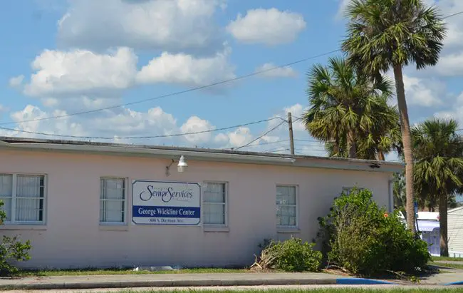 The Wickline Senior Center on South Daytona Avenue in Flagler Beach will be open all day Thursday, Friday and Saturday, Sept. 28-30, for city an d other residents who need help registering with FEMA, amending their FEMA registration, or requesting help from volunteers to clean up their homes and seeking out relief, including basic foods and necessities. Details below. (© FlaglerLive)
