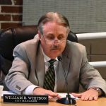 Flagler Beach City Manager William Whitson has 90 days to prove to commissioners that he's still their guy. (© FlaglerLive)