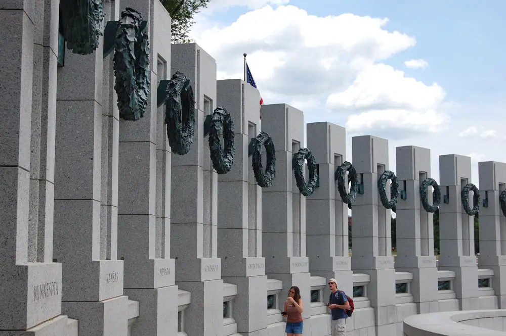 The World War II Memorial in Washington. (© FlaglerLive)