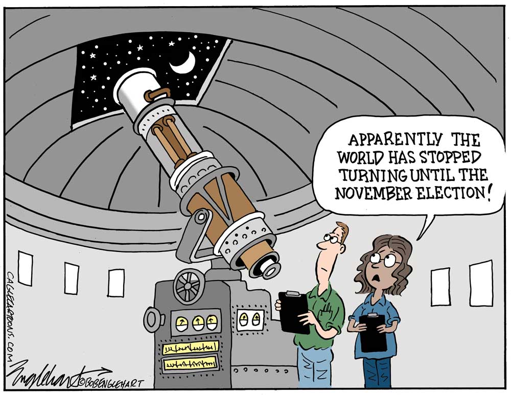  November Election by Bob Englehart, PoliticalCartoons.com