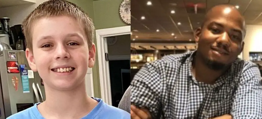 13-year-old Xandar Garrett, left, and Jamal Matthew Bell, 30, both residents of Palm Coast, are both missing. 