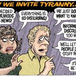 How We Invite Tyranny by Monte Wolverton, Battle Ground, Washington.