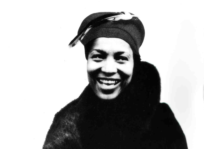 Zora Neale Hurston. of Eastonville Florida